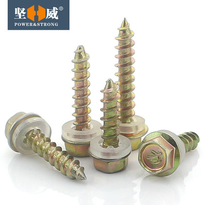 M5螺丝全解析 外六角自攻螺丝钉与六角木螺钉选购指南